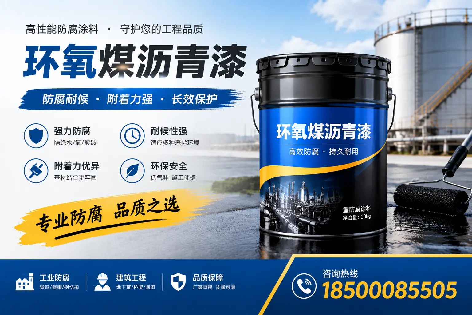 如何选择适合的环氧煤沥青漆？六安市场选型指南